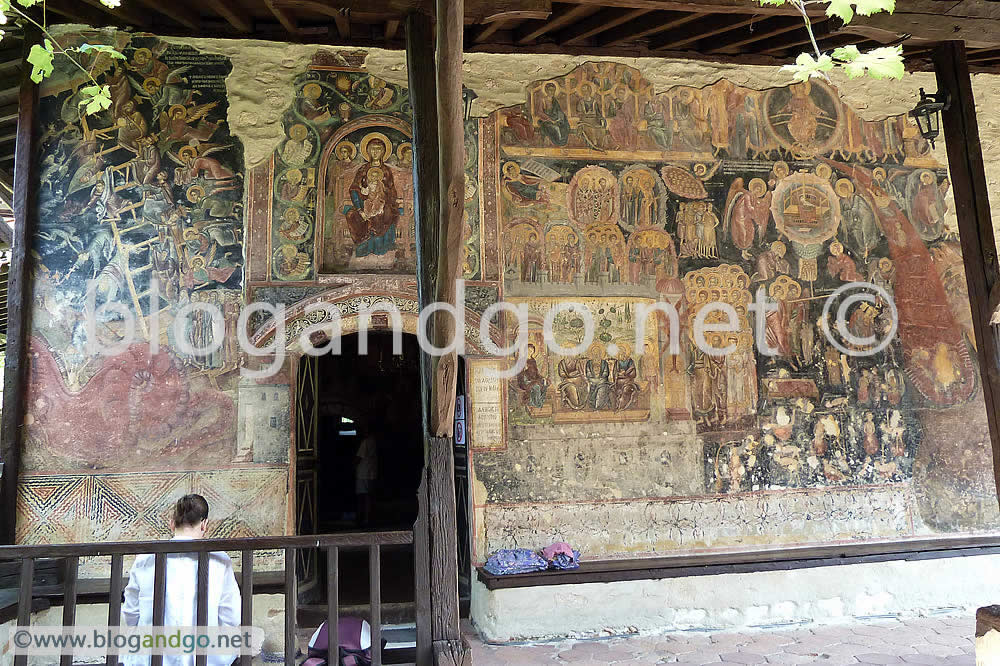 Melnik - Rozhen monastery frescos